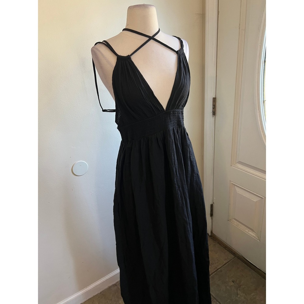 Killstar Shadowdance maxi sun summer strappy dress - Picture 6 of 7
